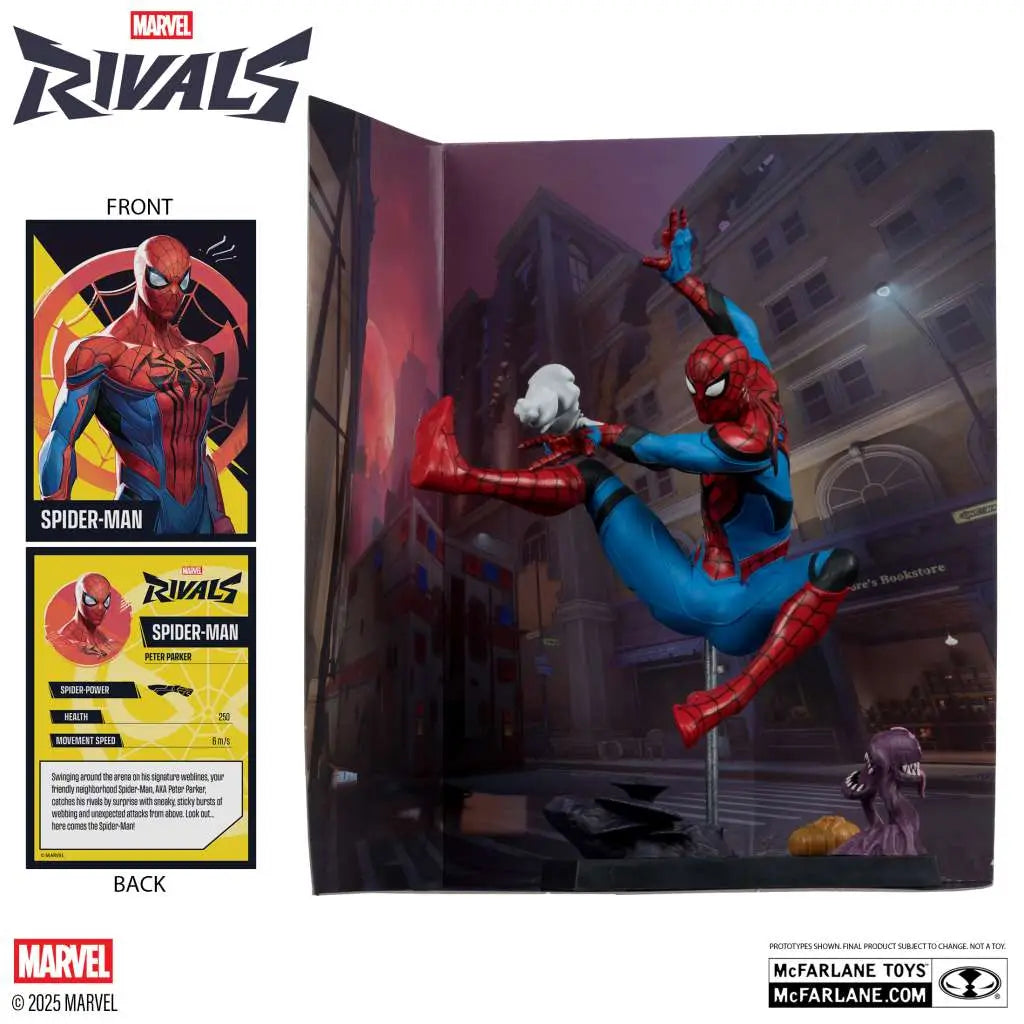 Marvel Rivals Collection Gamerverse Figura 1/6 Spider-Man (Platinum Edition) 26 cm