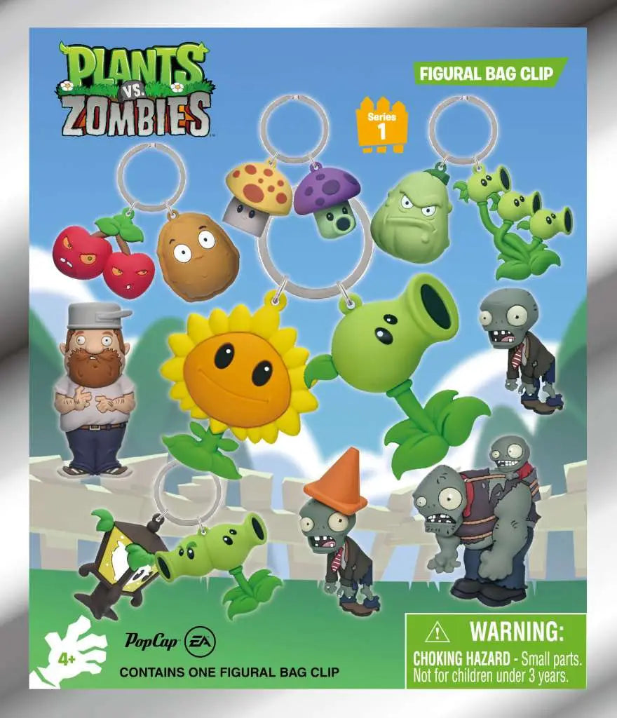 PLANTS VS ZOMBIES Bolsa CLIP BLIND Caja DISPLAY (24)