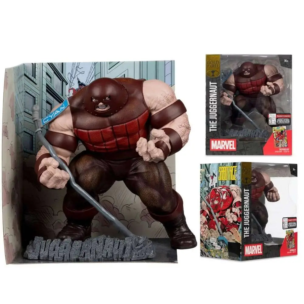 Marvel Collection Estatua PVC 1/10 Gambit The Juggernaut (Spider-Man #16) Gold Label 17 cm