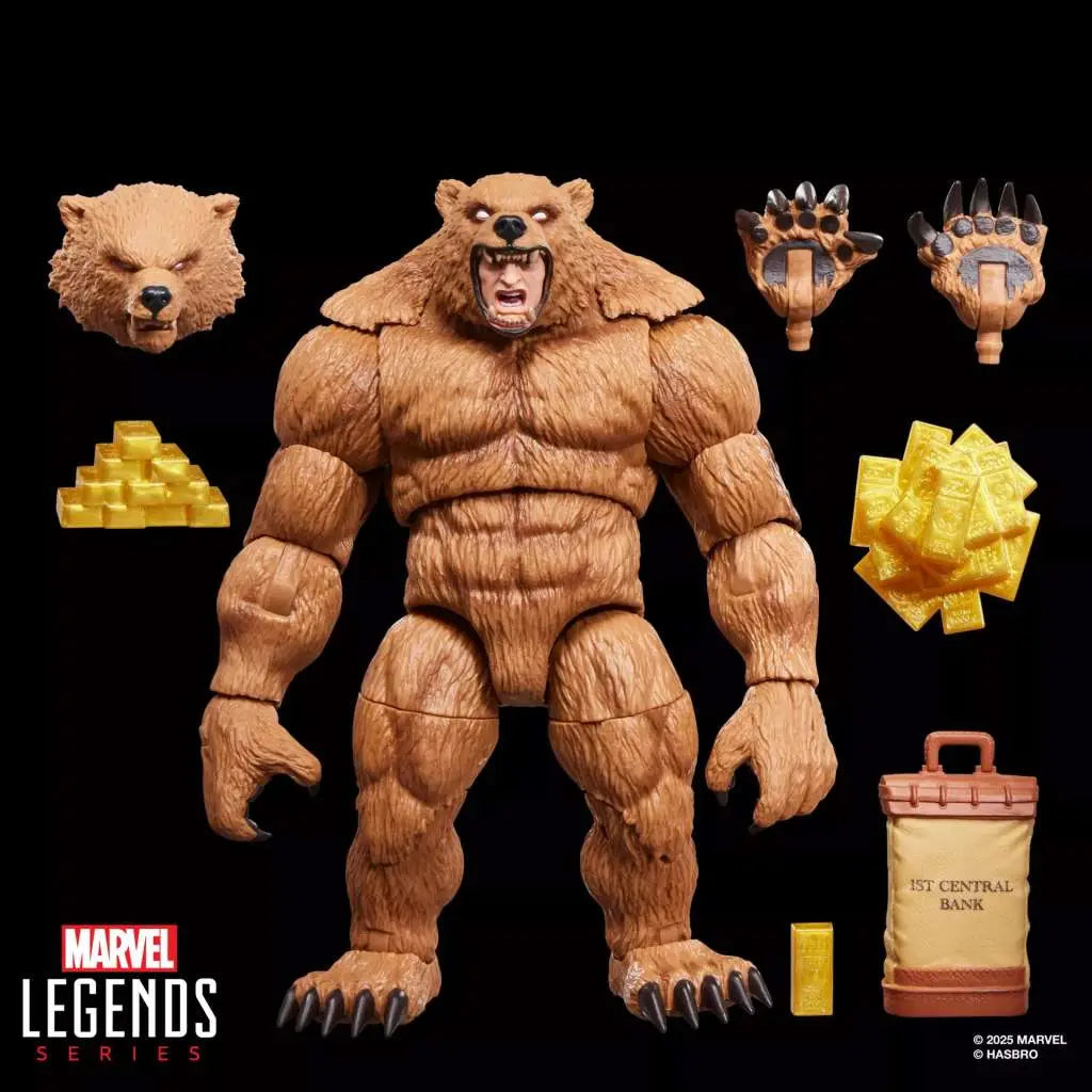 The Amazing Spider-Man Marvel Legends Figura Marvel's Grizzly 15 cm