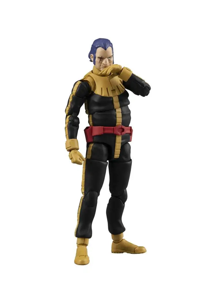 MOBILE SUIT GUNDAM PRINCIPALITY OF ZEON BLACK TRI-STARS MASH NORMAL SUIT VER G.M.G. COLLECTION 15 ACTION Figura