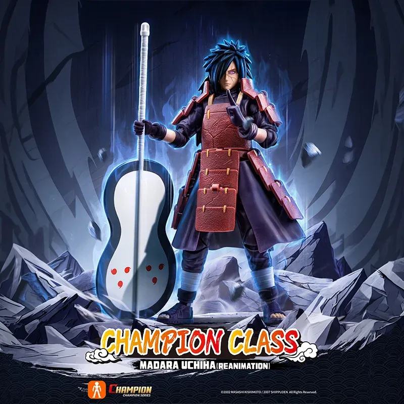 NARUTO SHIPPUDEN MADARA UCHIHA REANIMATION JUTSU CHAMPION CLASS 05 MODEL KIT Frikytopia