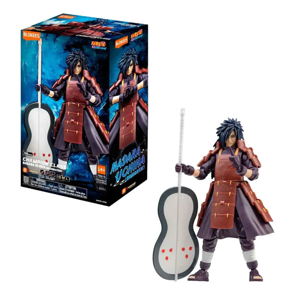 NARUTO SHIPPUDEN MADARA UCHIHA REANIMATION JUTSU CHAMPION CLASS 05 MODEL KIT