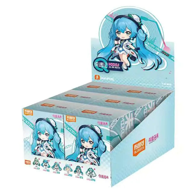 HATSUNE MIKU MIKU WITH YOU FANTASTIC Q SERIES MODEL KIT BLIND Caja (6) Frikytopia