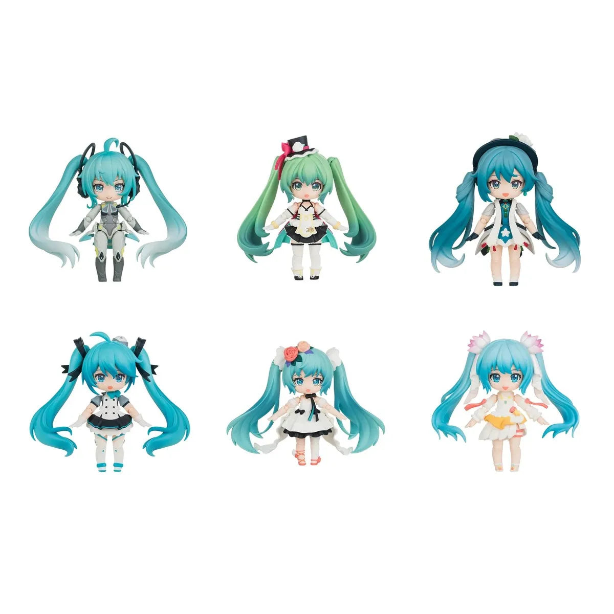 HATSUNE MIKU MIKU WITH YOU FANTASTIC Q SERIES MODEL KIT BLIND Caja (6)