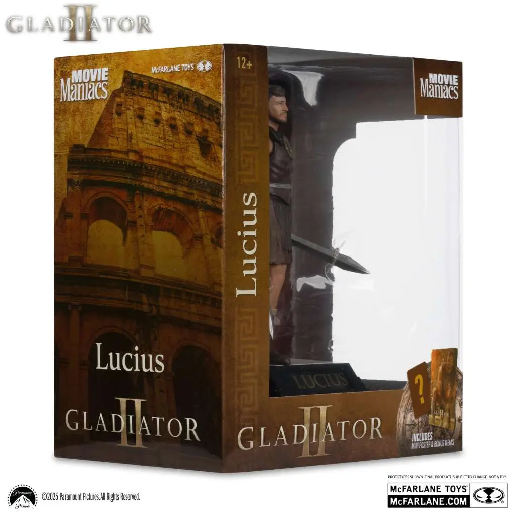 Gladiator II Figura Movie Maniacs Lucius 16 cm