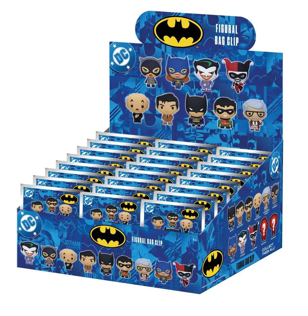 BATMAN ANIMATED Bolsa CLIP BLIND Caja DISPLAY (24)