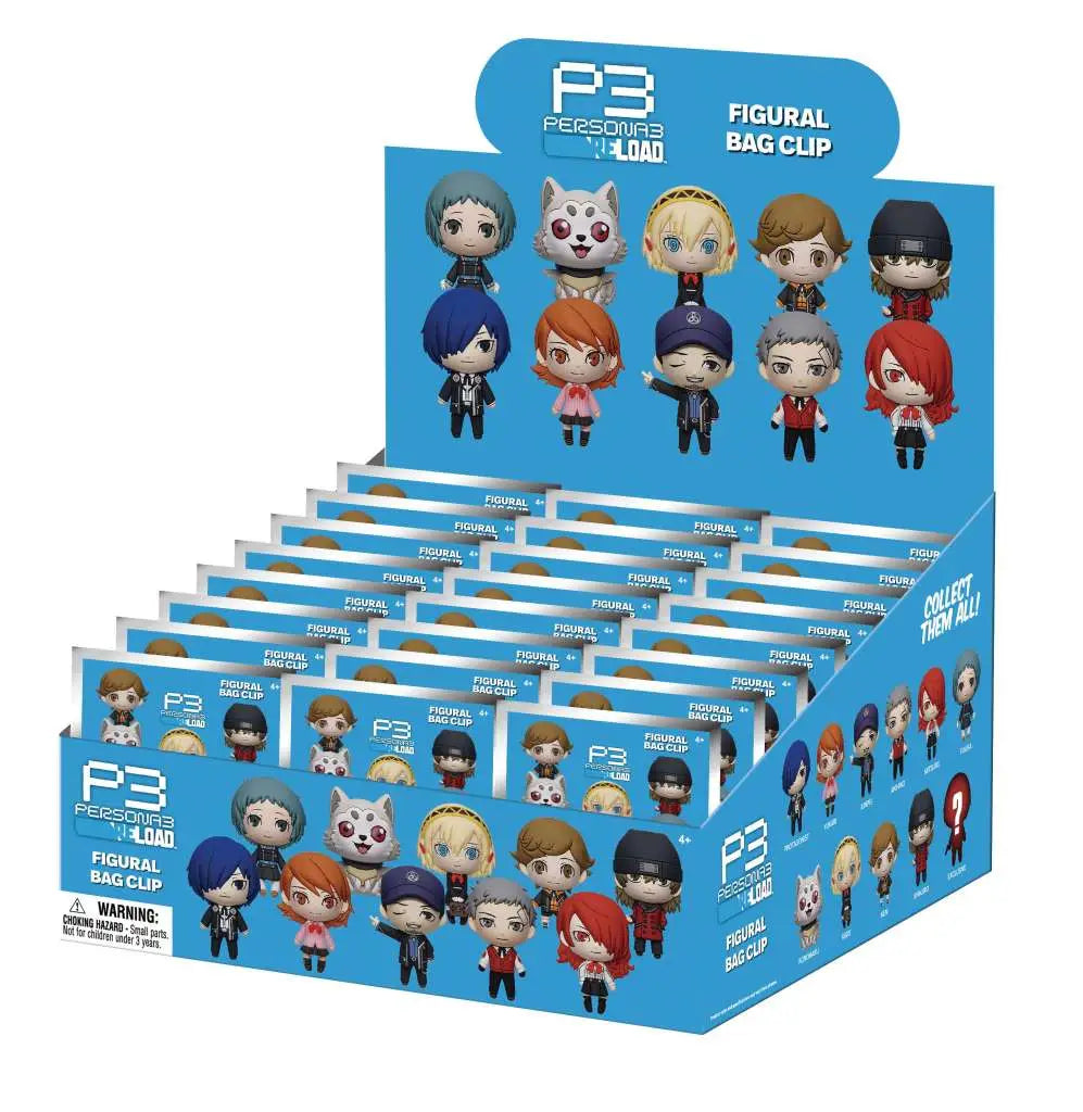 PERSONA 3 RELOAD Bolsa CLIP BLIND Caja DISPLAY (24)