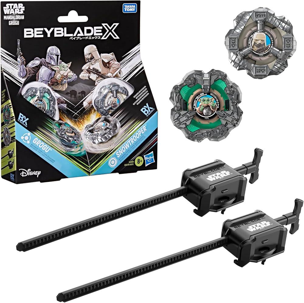 BEYBLADE X SW GROGU AND SNOWTROOPER