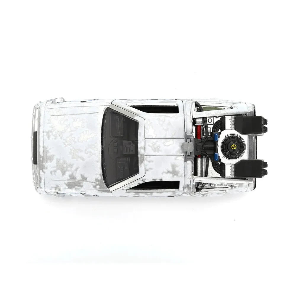 Replica Dlorean Efecto Hielo Time Machine 40th Anniversary Regreso al Futuro
