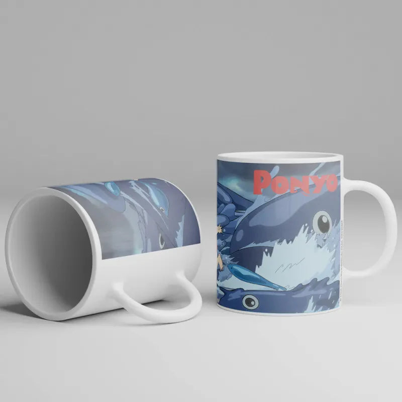 Gake no ue no Ponyo Taza Waves