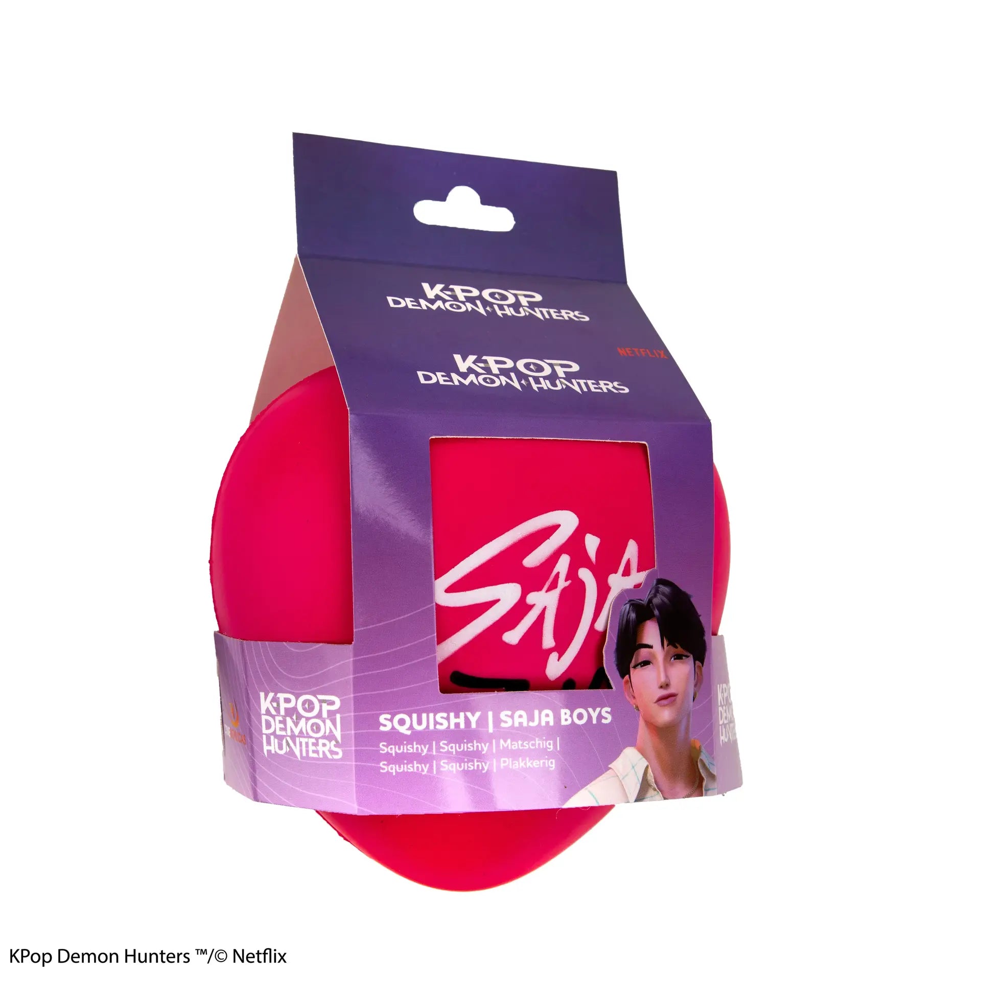 Figura cinereplicas kpop demon hunters squishy corazon saja boys