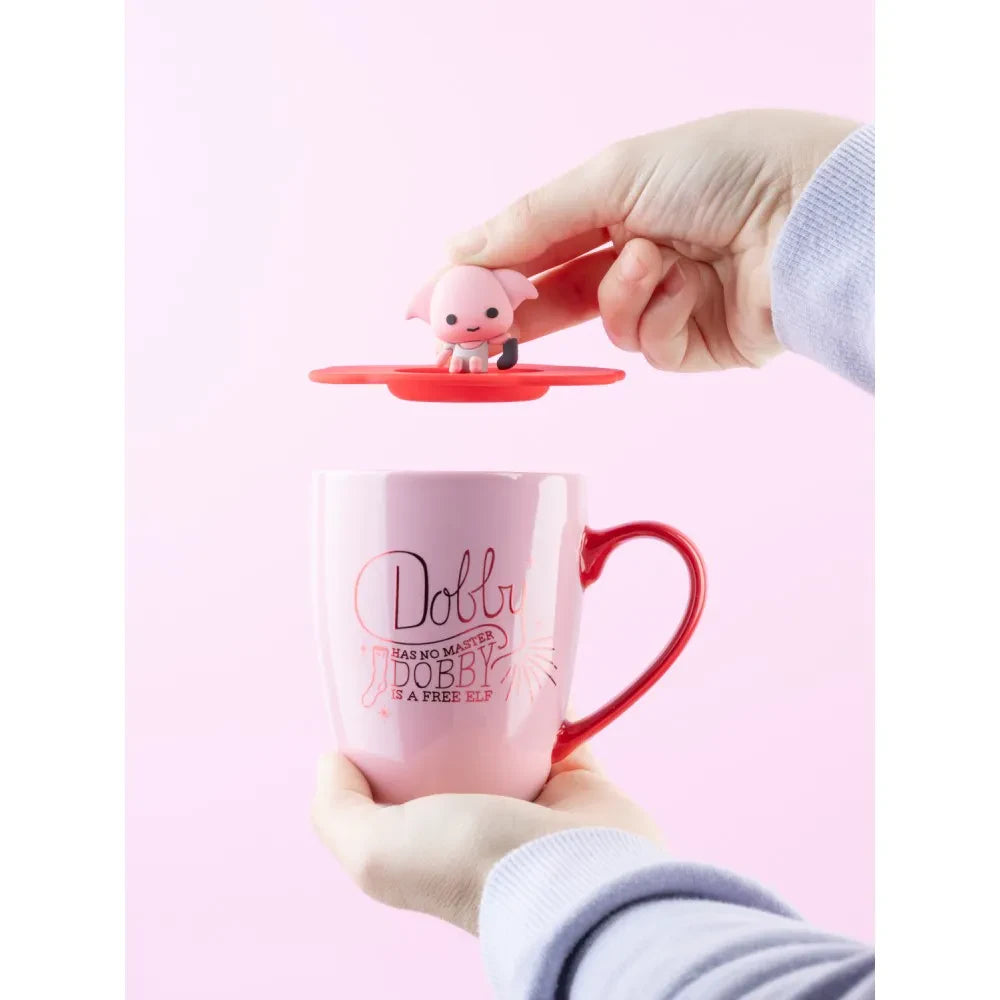 Taza premium tapa Dobby Harry Potter 350ml