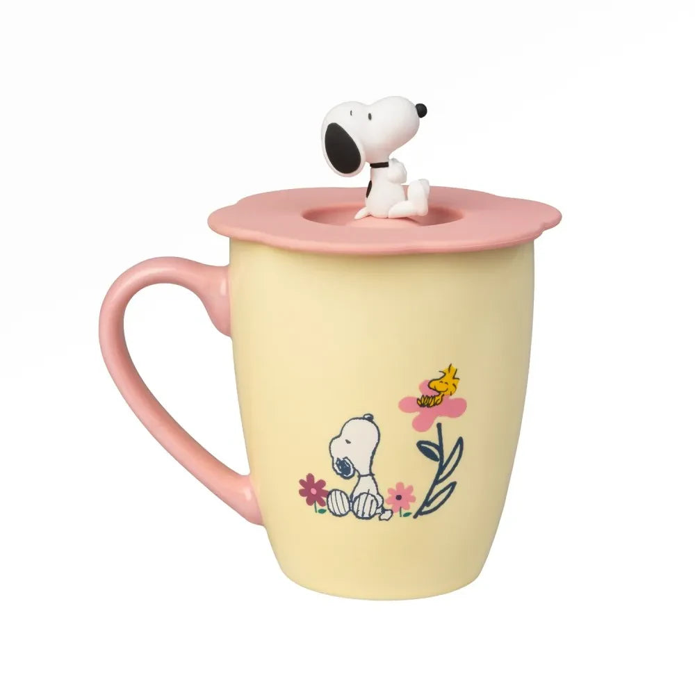 Taza premium tapa Snoopy