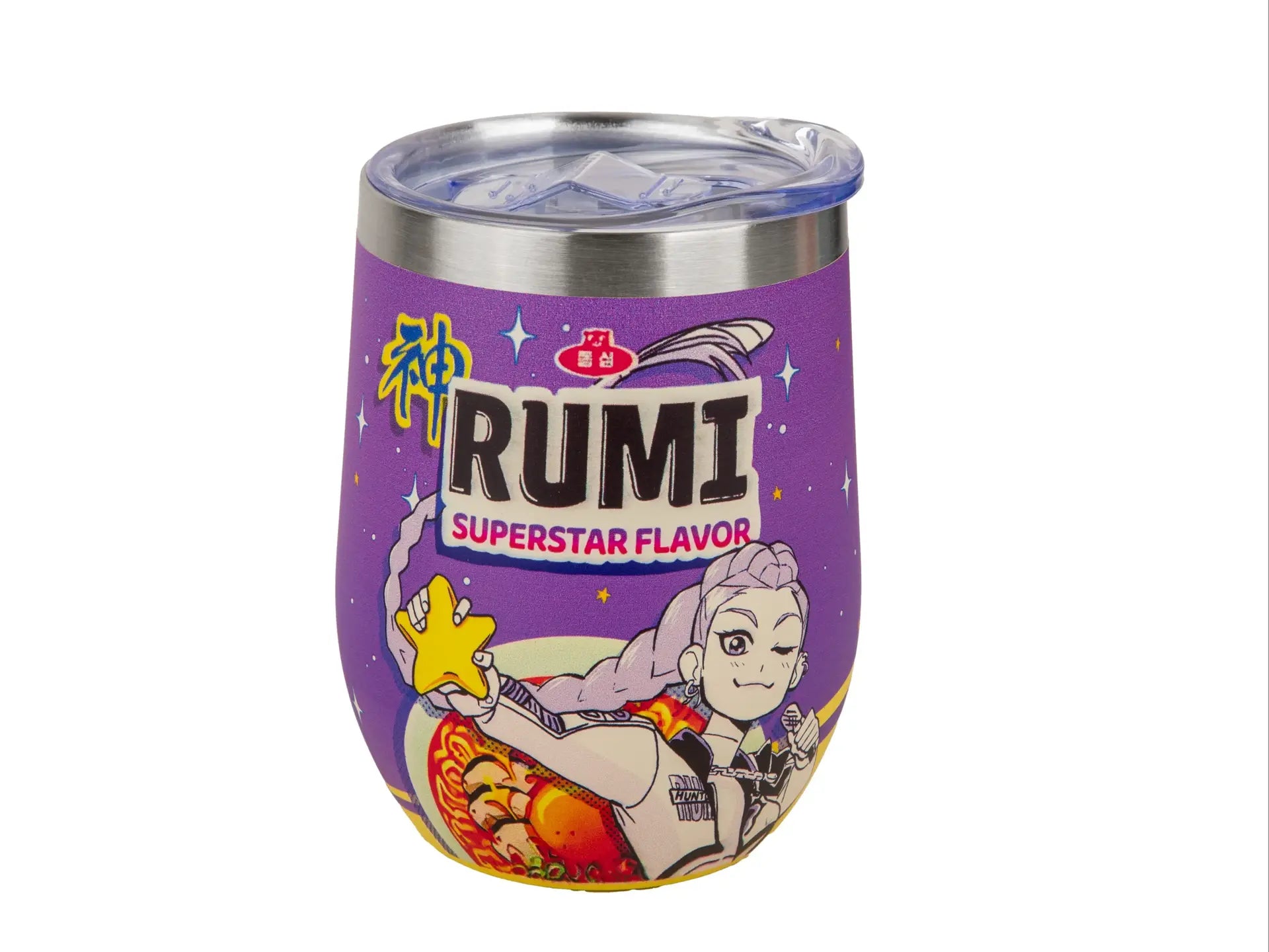 KPOP DEMON HUNTERS RUMI SUPERSTAR FLAVOR THERMAL TRAVEL Taza Frikytopia