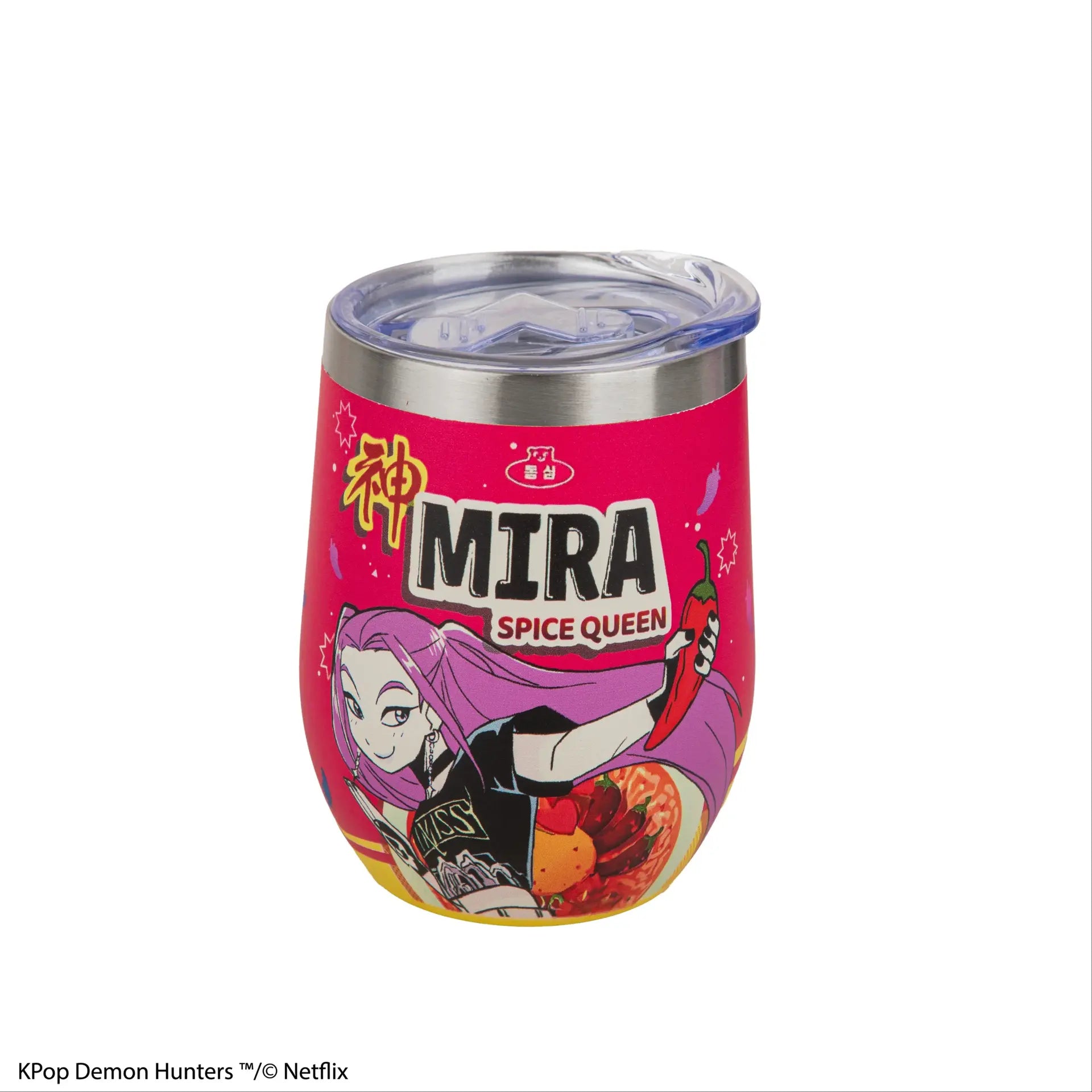 KPOP DEMON HUNTERS MIRA SPICE QUEEN THERMAL TRAVEL Taza Frikytopia
