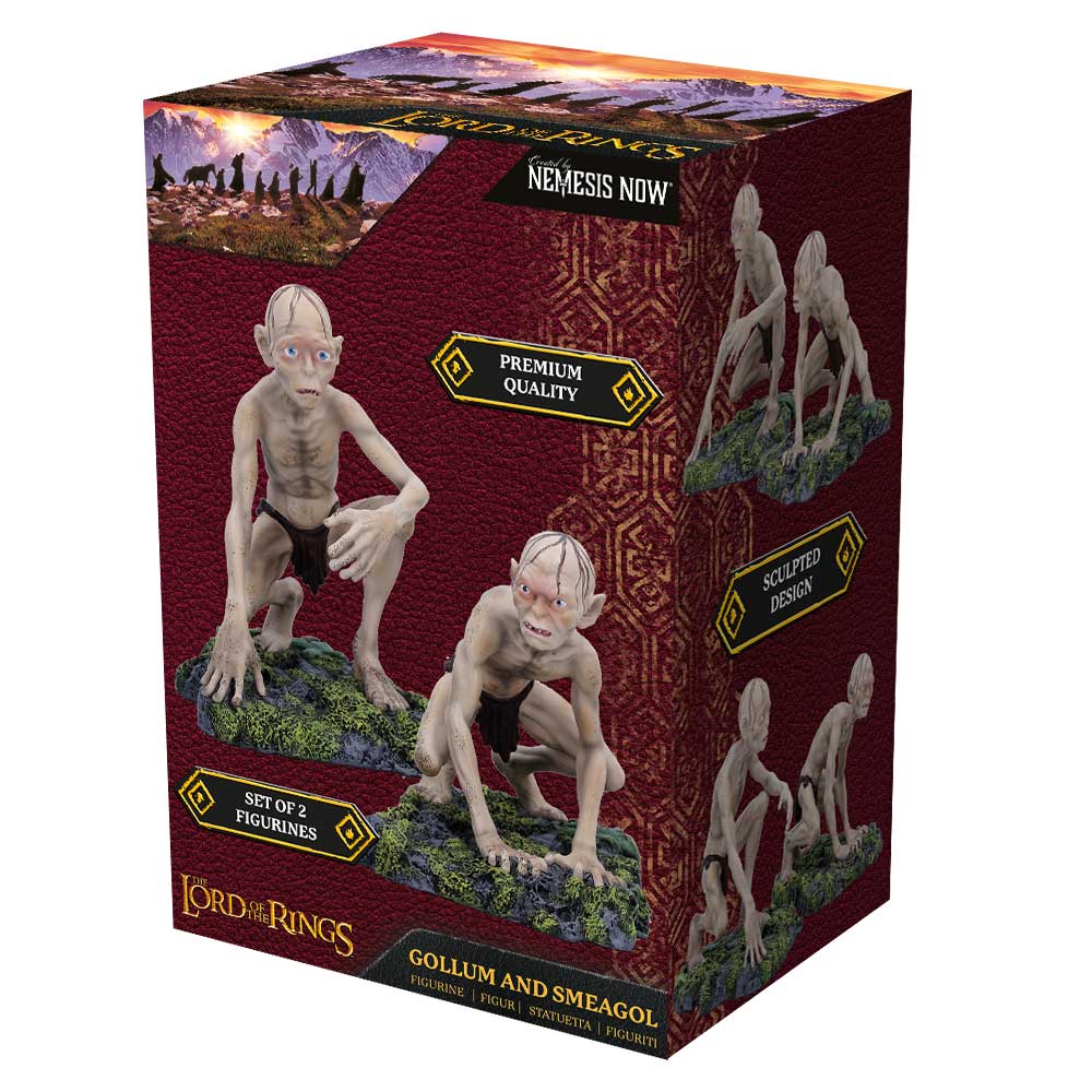 El Señor de los Anillos figuras Gollum & Smeagol