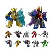 TRANSFORMERS THE OVERTHROW DEFENDER VERSION 02 MODEL KIT BLIND Caja (12)