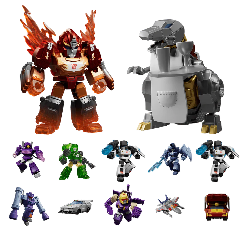 TRANSFORMERS TYRANTS FURY DEFENDER VERSION 04 BLIND Caja SET (12)