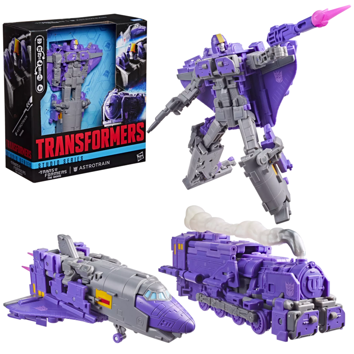 Figura Astrotrain Transformers 17cm