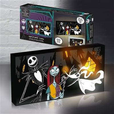 NIGHTMARE BEFORE CHRISTMAS HALLOWEEN NIGHT Lámpara UP CANVAS