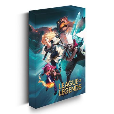 LEAGUE OF LEGENDS FIGHT FOR GLORY Lámpara UP CANVAS Frikytopia