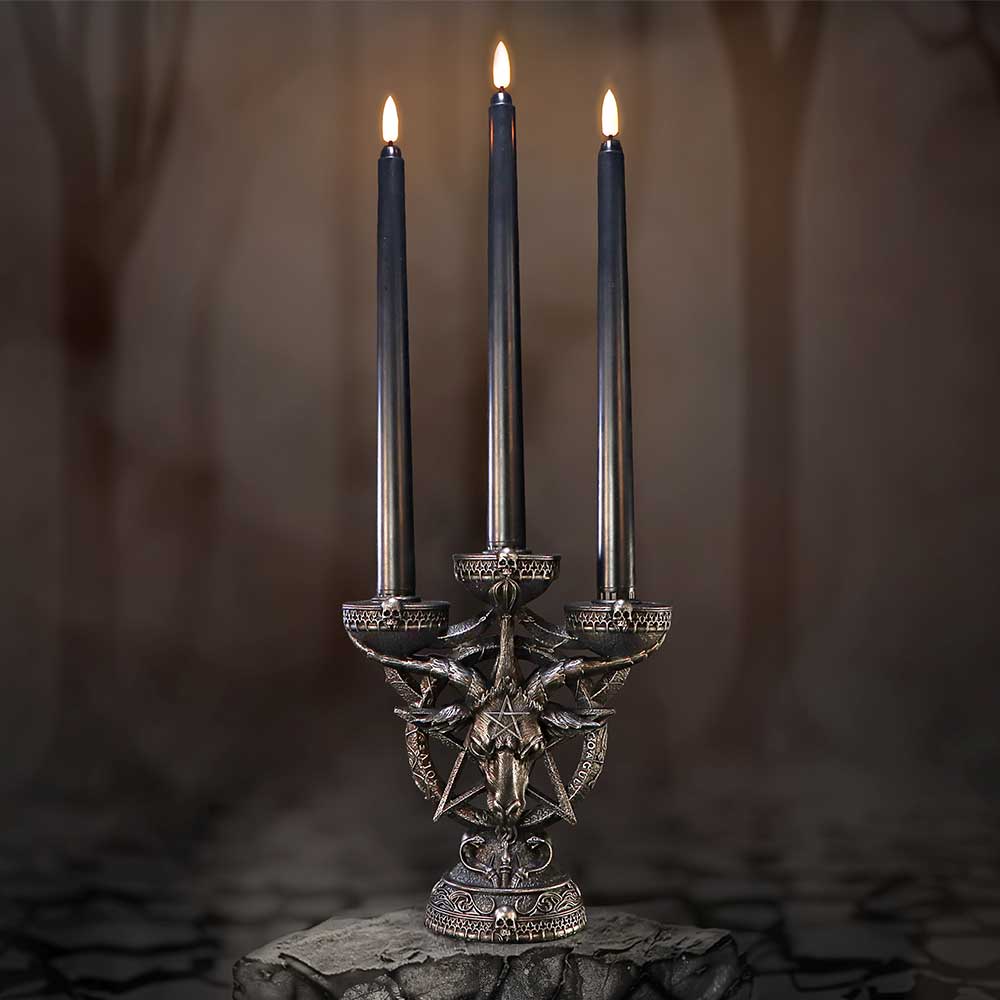 BAPHOMET RADIANCE LED CANDELABRA Frikytopia