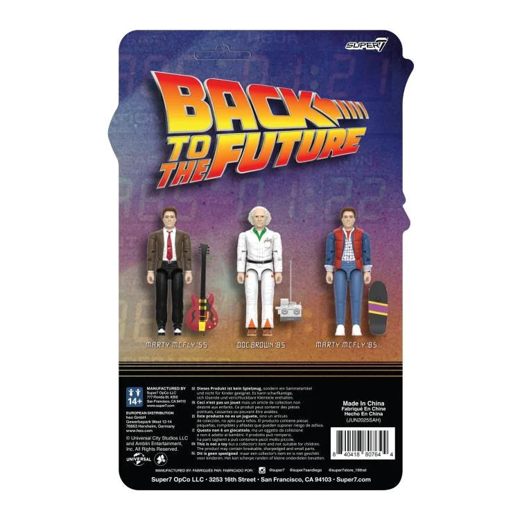 Regreso al Futuro ReAction+ Figura Wave 01 Marty McFly '85