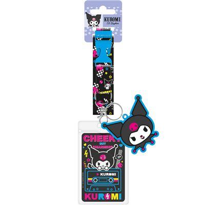 SANRIO KUROMI PUNKY ID Llavero & LANYARD Frikytopia