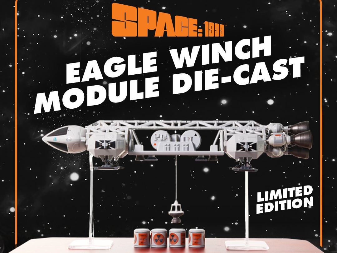 SPACE 1999 EAGLE WICH MODULE DIE-CAST LIMITED EDITION Frikytopia