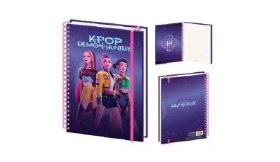 K-POP DEMON HUNTERS HUNTRIX WIRO Libreta