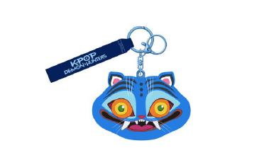 K-POP DEMON HUNTERS DERPY TIGER SILICONE Porta-chaves Porta-moedas Frikytopia