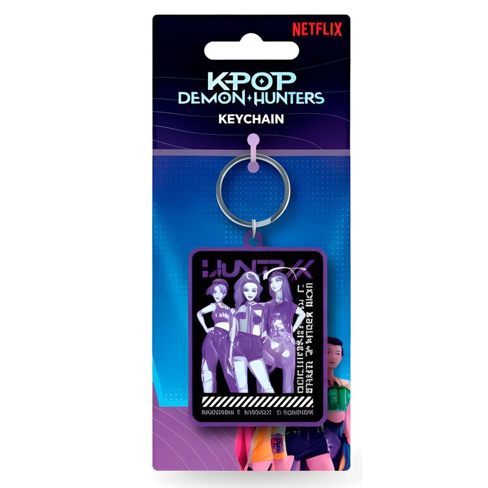 K-POP DEMON HUNTERS HUNTRIX GROUP Llavero Frikytopia