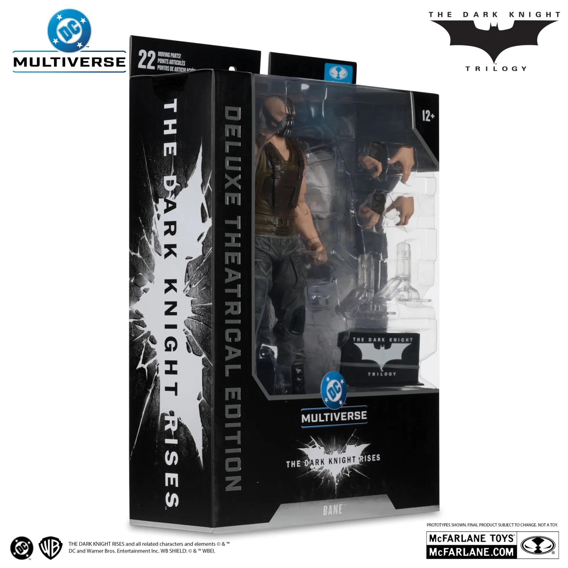 El caballero oscuro: la leyenda renace DC Multiverse Deluxe Theatrical Edition Figura Bane 19 cm