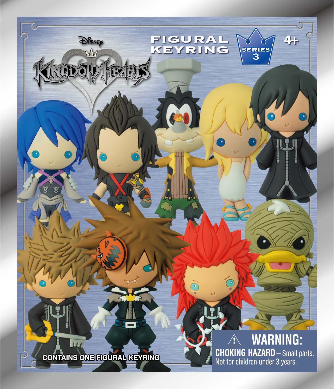 KINGDOM HEARTS SERIES 3 Bolsa CLIP BLIND Caja DISPLAY (24) Frikytopia