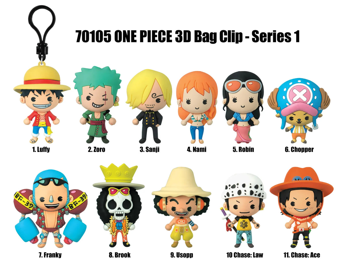 ONE PIECE Bolsa CLIP BLIND Caja DISPLAY (24)