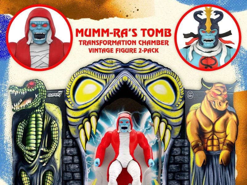 Thundercats Pack de 2 Figuras Vintage Collection Mumm-Ra's Tomb 14 cm