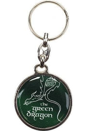 THE LORD OF THE RINGS OFFICIAL GREEN DRAGON Llavero