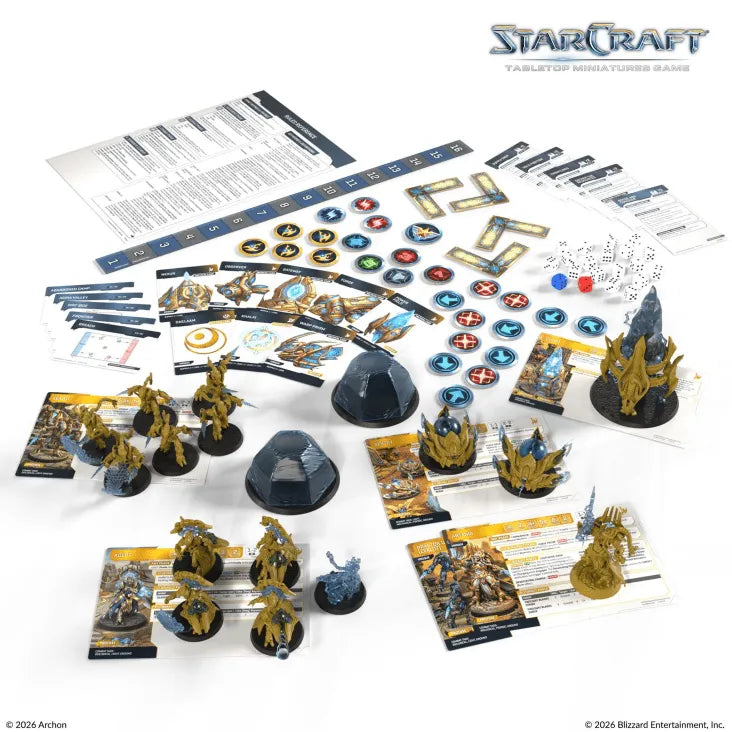 STARCRAFT PROTOSS STARTER SET FOUNDERS EDITION