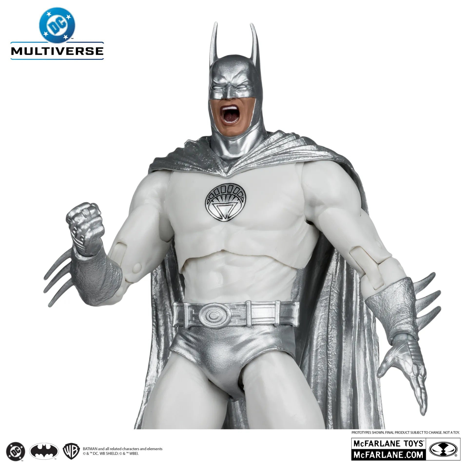 DC BATMAN 7INCH WHITE LANTERN BATMAN BRIGHTEST DAY ACTION Figura