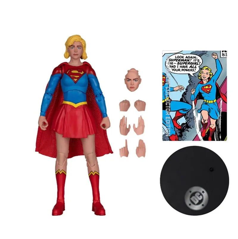DC MCFARLANE COLLECTOR EDITION WAVE 14 7INCH SUPERGIRL 1ST APP CHASE ACTION Figura