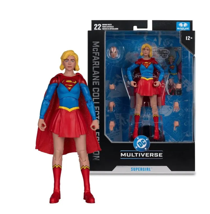 DC MCFARLANE COLLECTOR EDITION WAVE 14 7INCH SUPERGIRL 1ST APP CHASE ACTION Figura