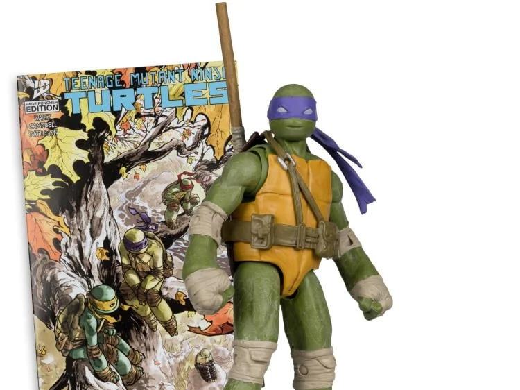 Las Tortugas Ninja Page Punchers Figura Donatello 13 cm