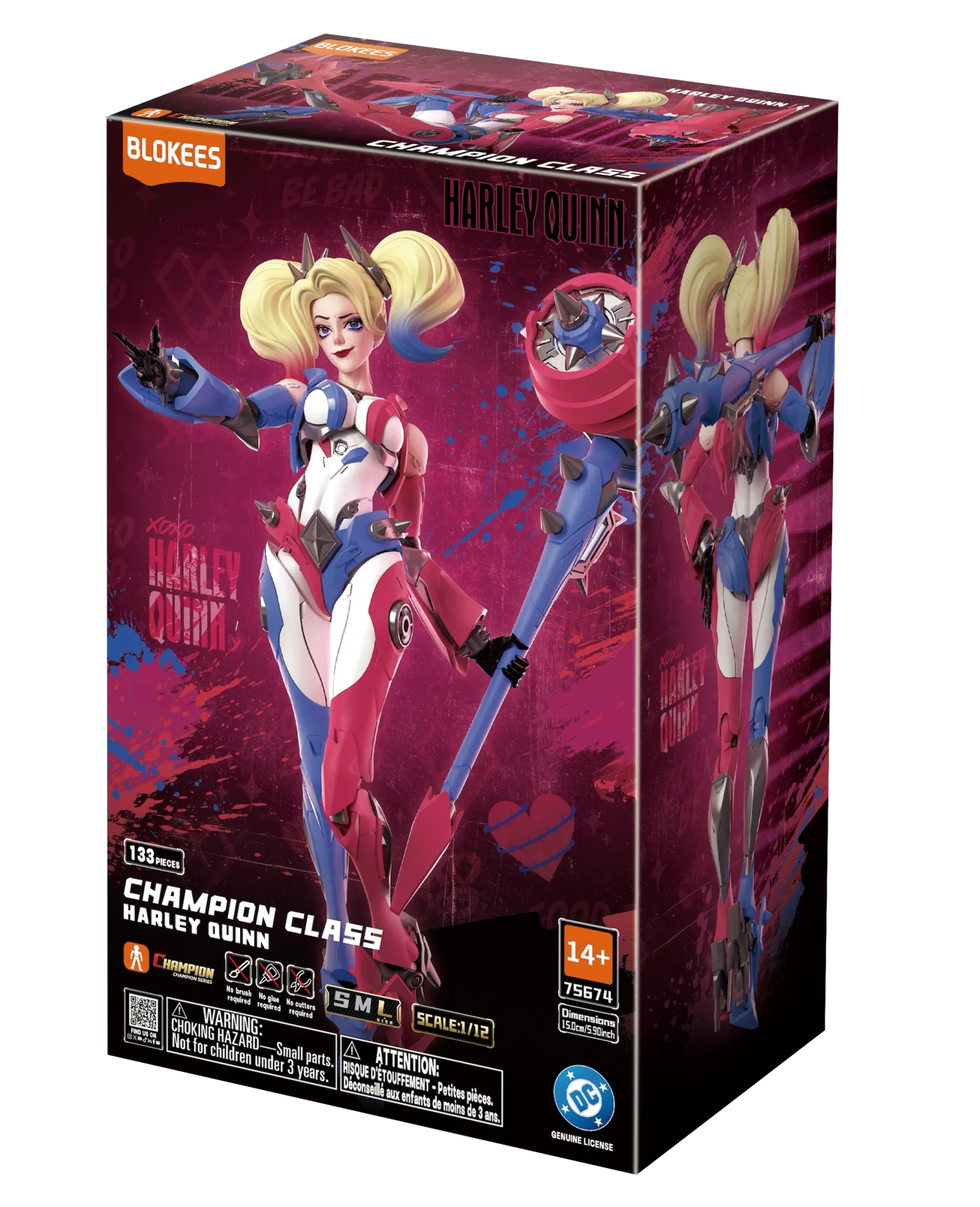 DC HARLEY QUEEN CHAMPION CLASS 04 MODEL KIT