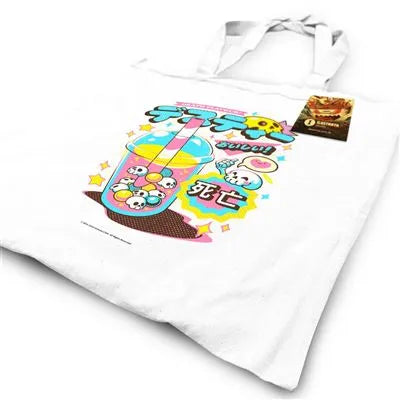 ILUSTRATA DEATH BUBBLE TEA TOTE Bolsa