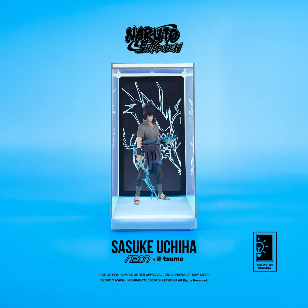 Naruto Neon Figura 1/9 Sasuke Uchiha 25 cm