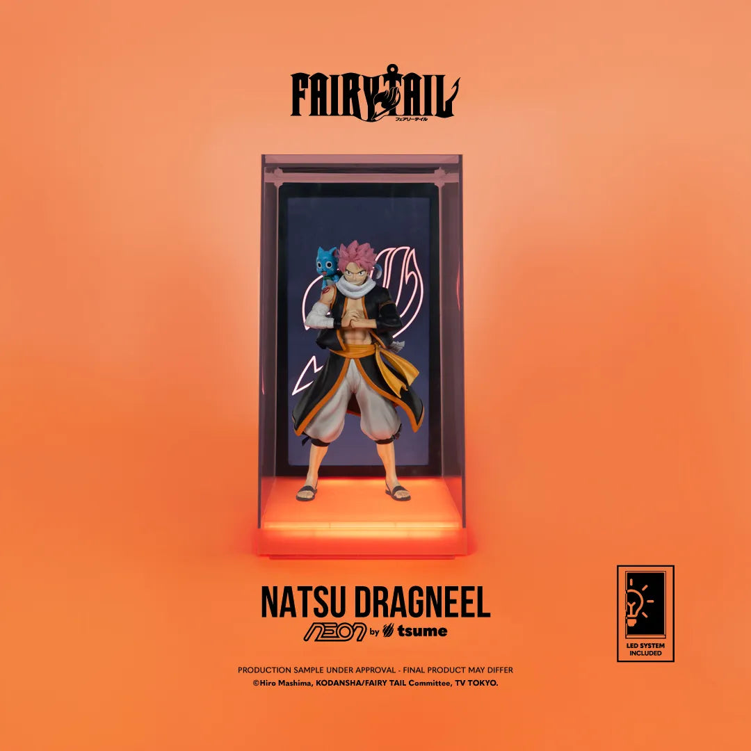 Fairy Tail Neon Figura 1/9 Natsu Dragneel 25 cm