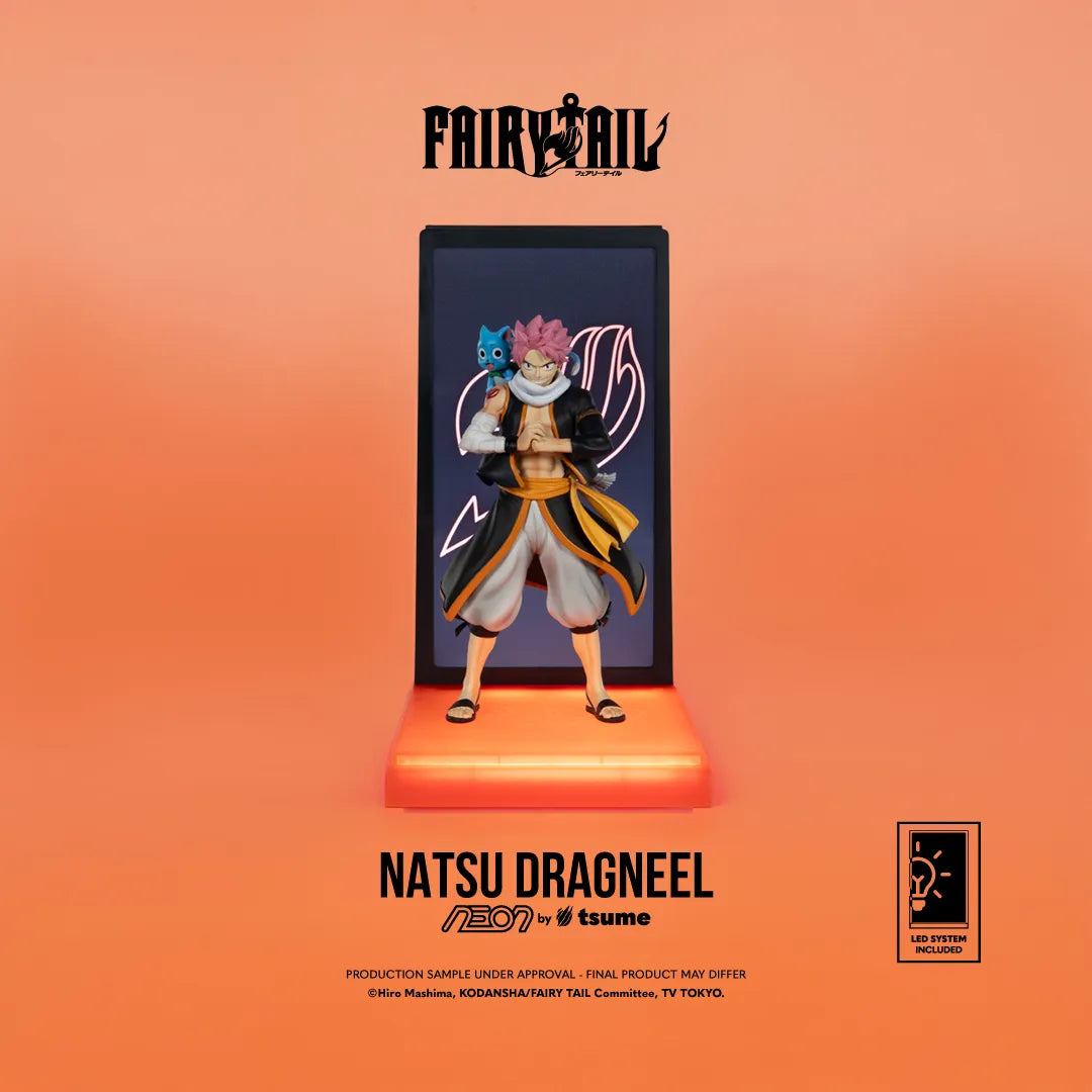 Fairy Tail Neon Figura 1/9 Natsu Dragneel 25 cm