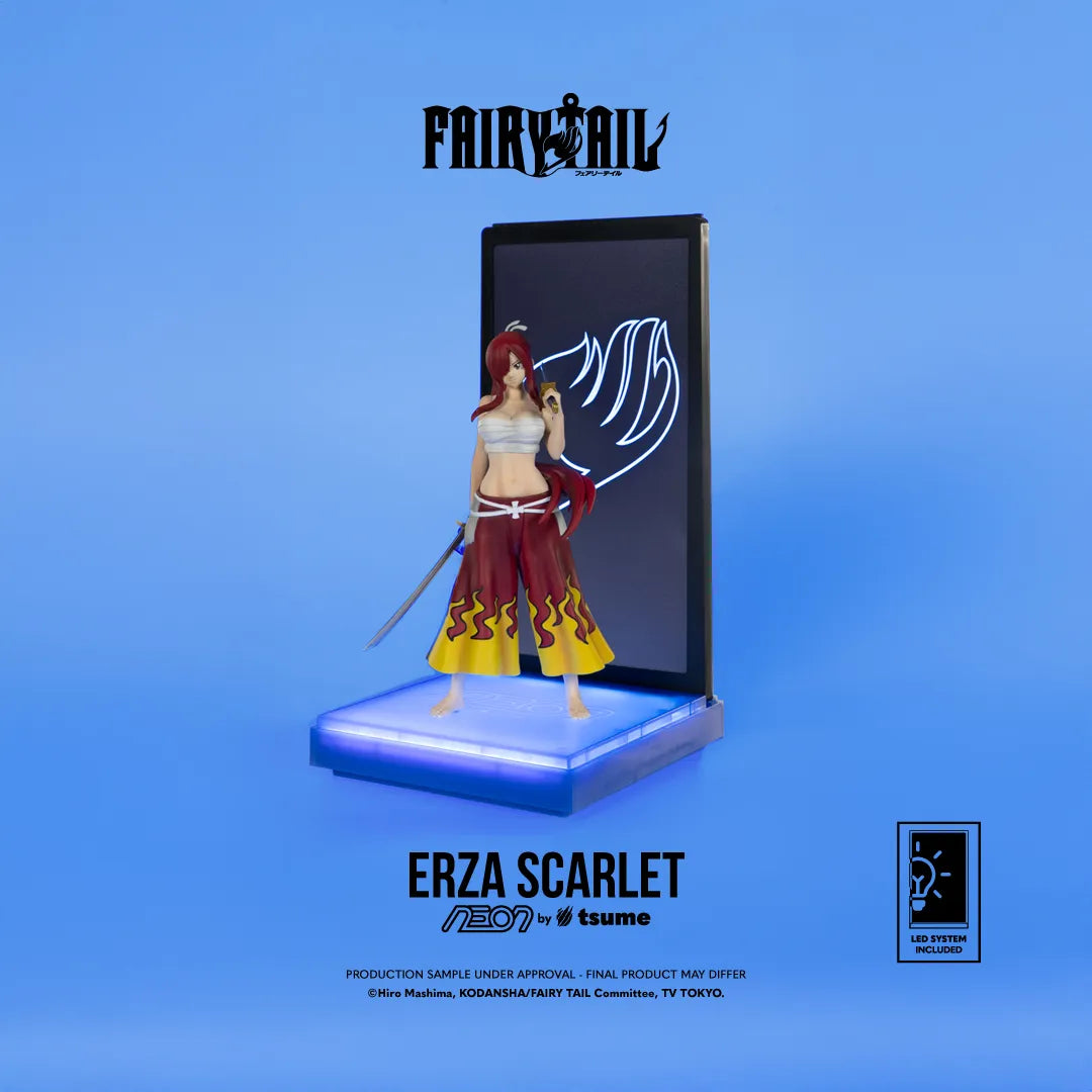 Fairy Tail Neon Figura 1/9 Erza Scarlet 25 cm