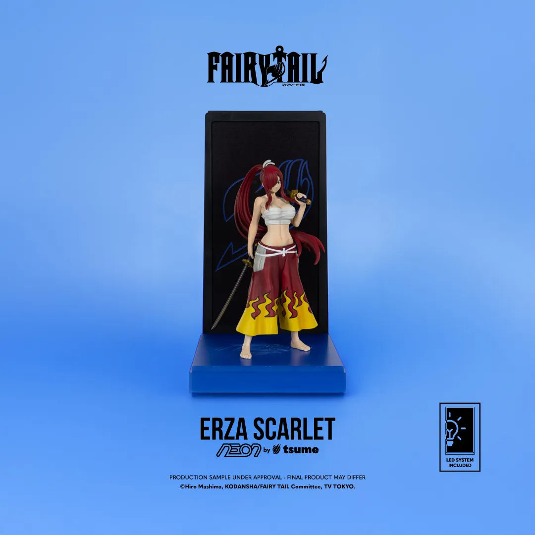 Fairy Tail Neon Figura 1/9 Erza Scarlet 25 cm